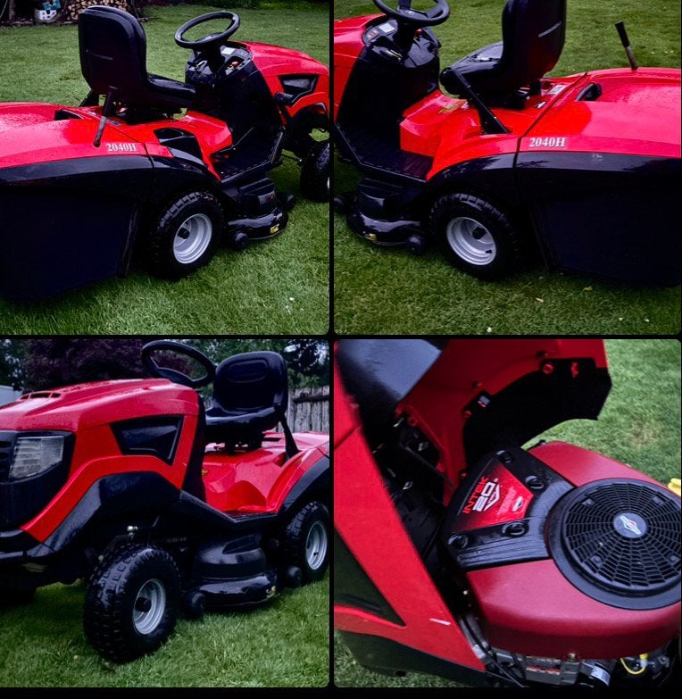 Zeer nette Castelgarden/Mountfield 20pk hydro, Enlèvement ou Envoi, Comme neuf, Bac de ramassage
