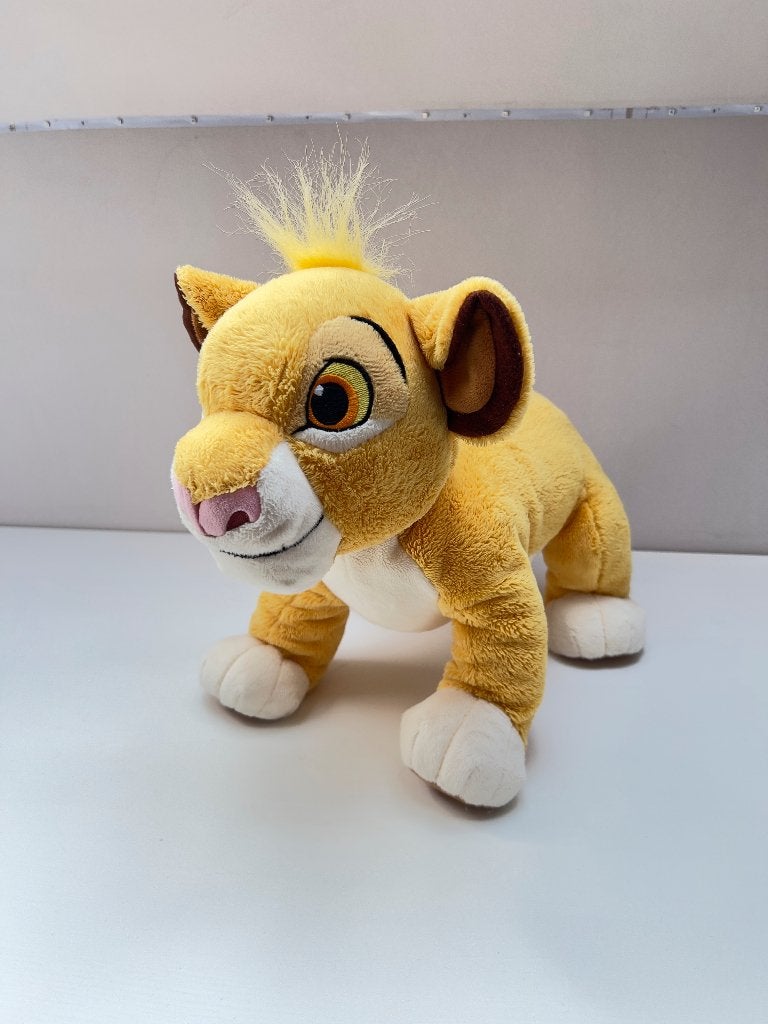 Simba Plush The Lion King Disney Zeer goede conditie, Verzamelen, Ophalen of Verzenden, Leeuwenkoning of Jungle Boek, Gebruikt