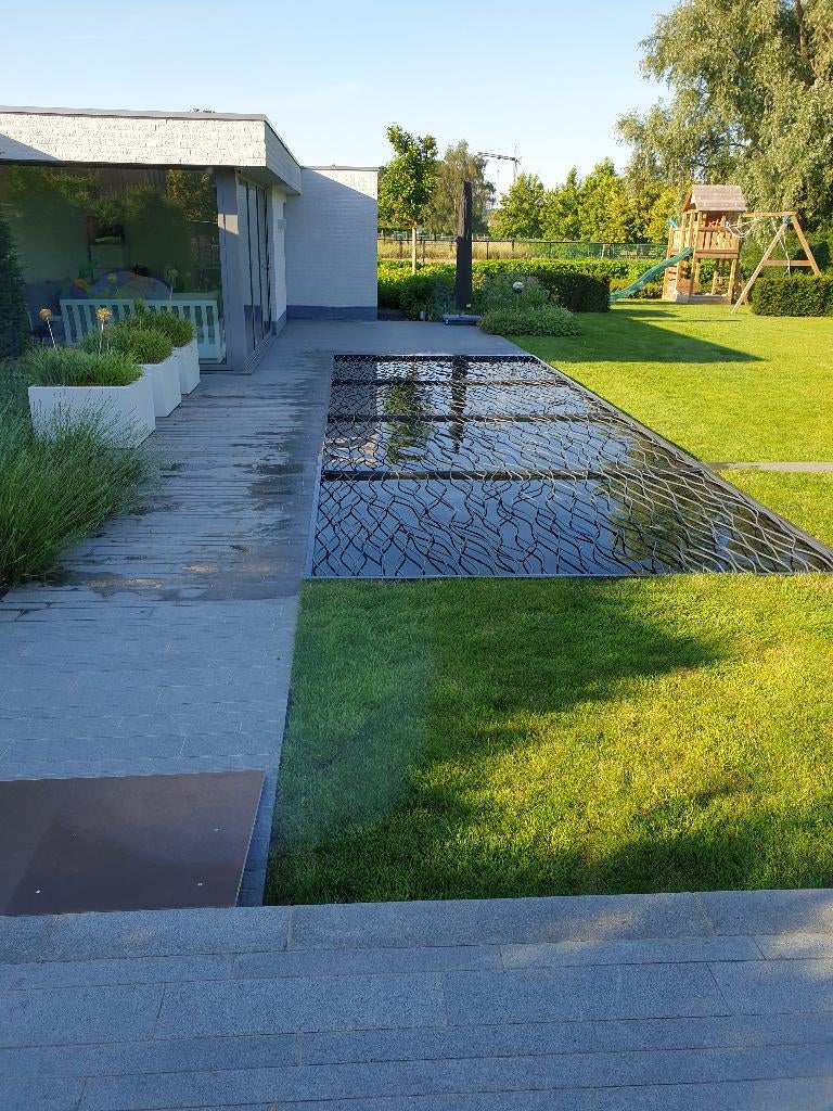 Design vijver rooster 9m x 3m, Ophalen, Zo goed als nieuw