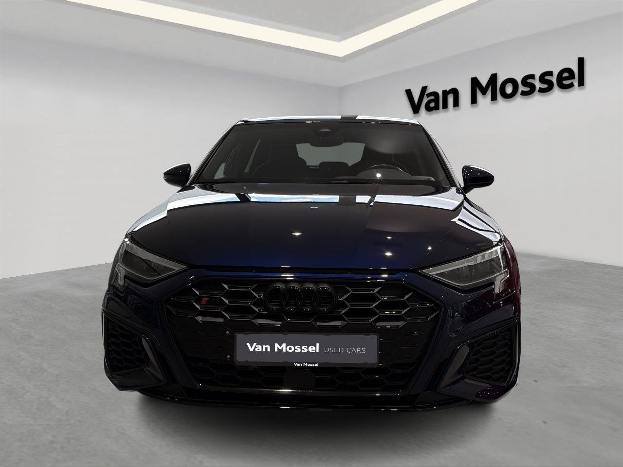 Audi S3 2.0 TFSI S3 S tronic quattro Sportback, Automaat, Stof, Gebruikt, Zwart