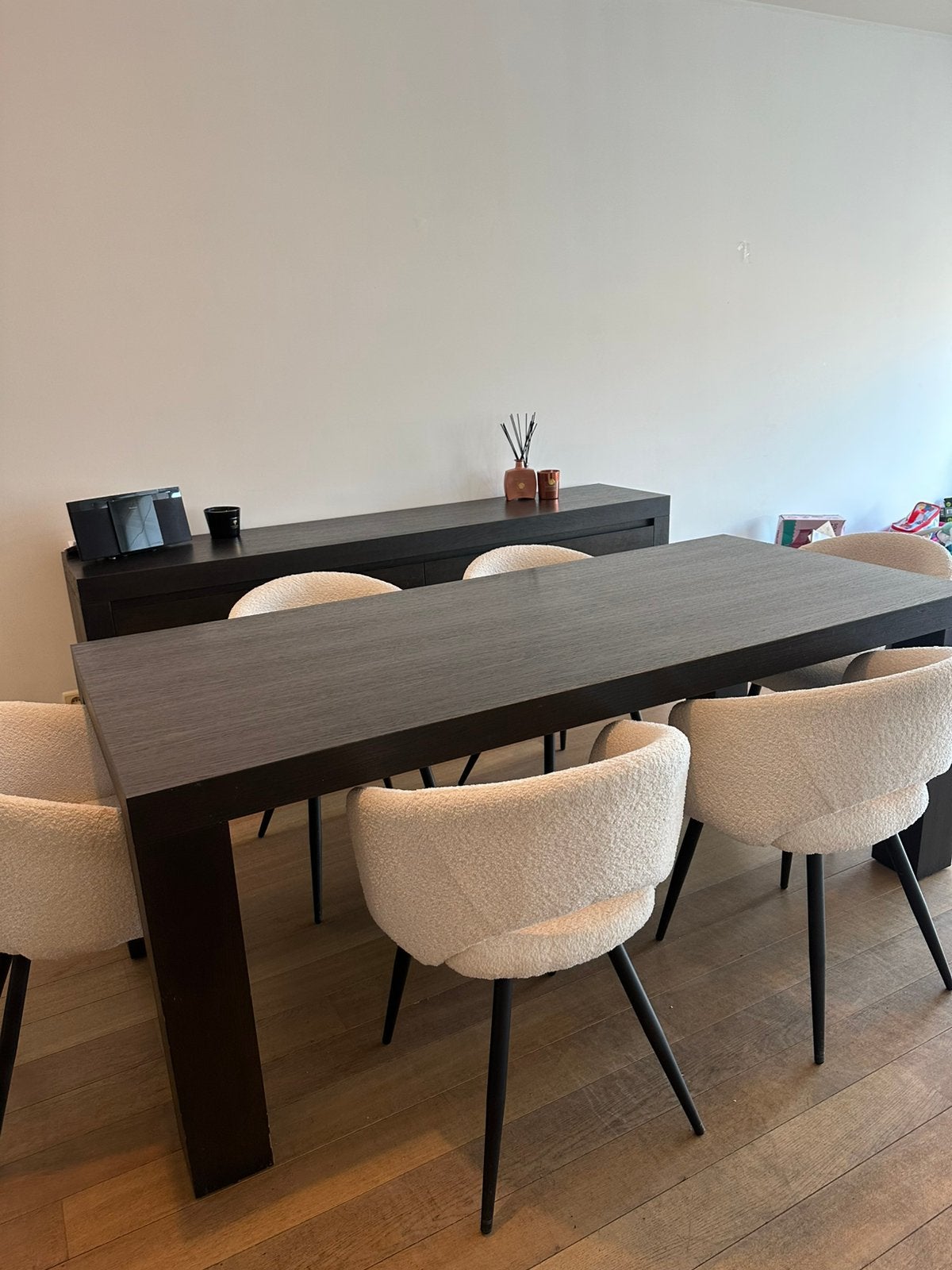 Belle table en bois — usagée mais toujours belle, Maison & Meubles, Enlèvement, Utilisé, 50 à 100 cm, Rectangulaire