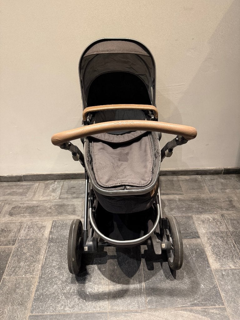 Joolz Geo Quadro Carbon - wieg + zit + veel extra's, Enfants & Bébés, Autres marques, Poussette combi, Enlèvement, Utilisé