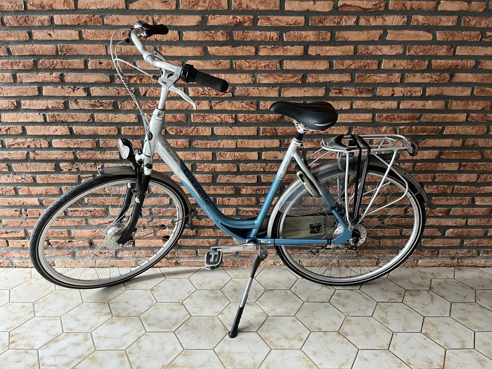 Gazelle damesfiets, Ophalen, Gebruikt, Velgrem, Versnellingen