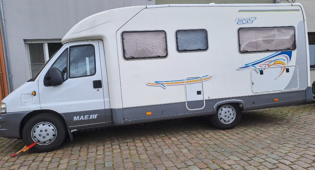 Camper te koop, Caravanes & Camping, Camping-cars, Caméra de recul, Autres marques, Fiat, Marchepied électrique