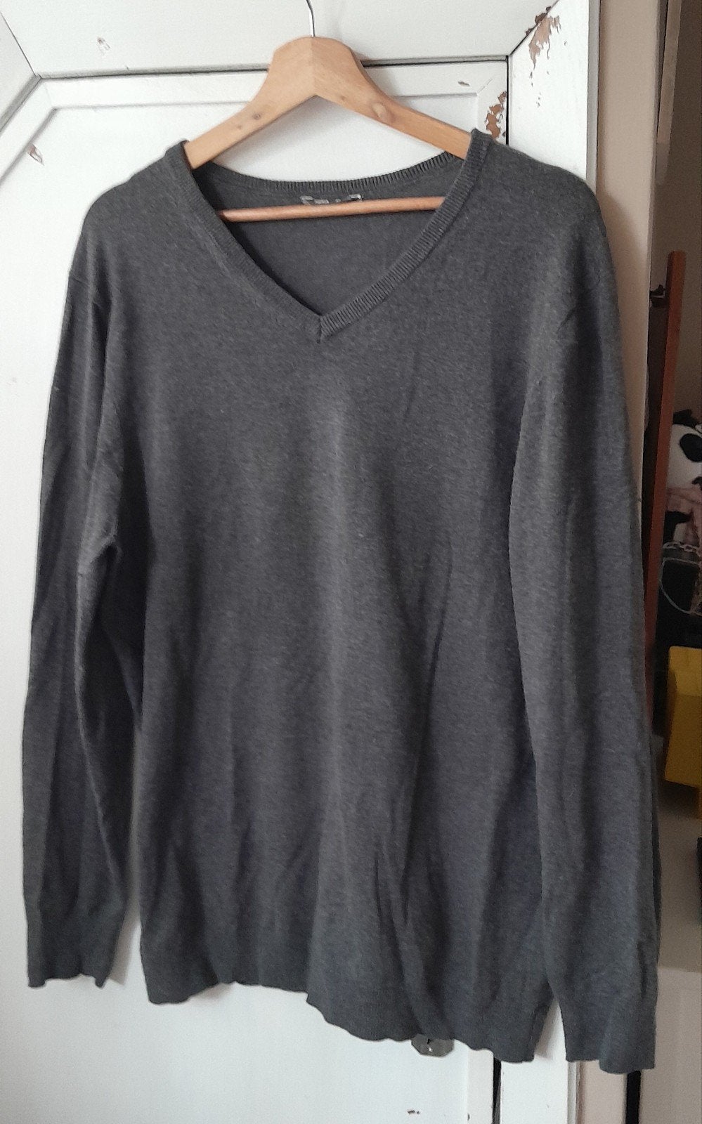 Prachtige antraciet grijze trui X.L Hema, Vêtements | Femmes, Hema, Enlèvement ou Envoi, Comme neuf, Gris