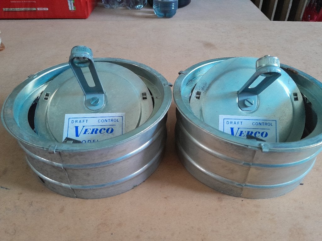 Clapets d'aération Verco 150 mm (2 pièces) Prix 15€/lot, Bricolage & Construction, Enlèvement, Neuf