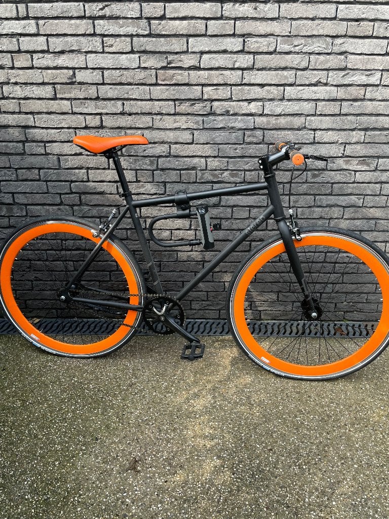 Fixie bike, Fietsen en Brommers, Velgrem, Zo goed als nieuw, Ophalen, Overige merken