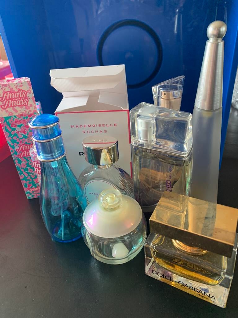 Lot oudere parfums, Dolce&Gabbana The One, Kenzo ea, Verzamelen, Parfumverzamelingen, Ophalen, Gebruikt