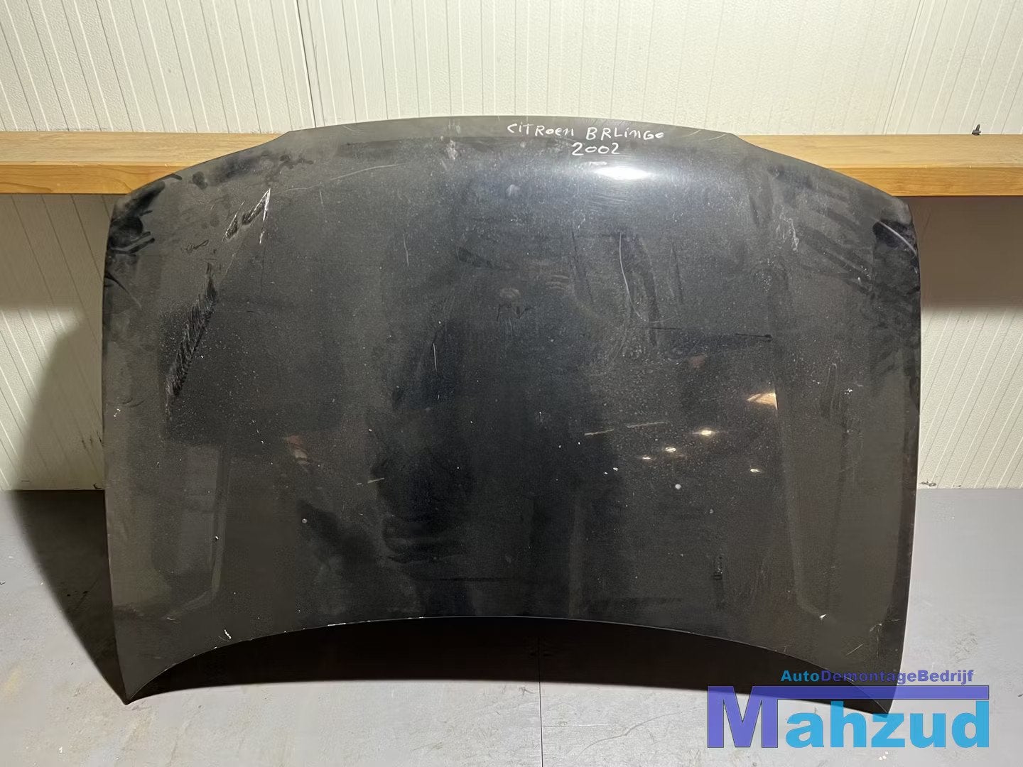 PEUGEOT PARTNER berlingo zwart motorkap 1998-2006, Citroën, Stellantis N.V., Utilisé, Capot moteur