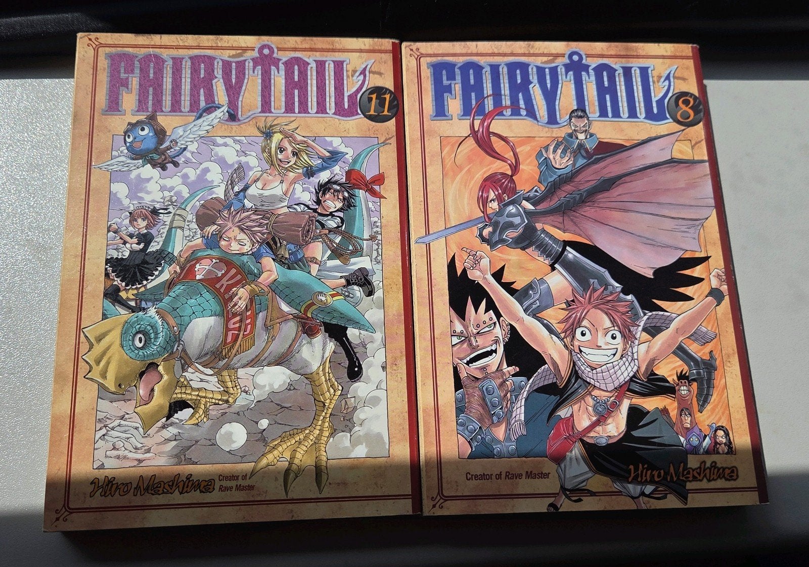 Fairy tail 8 en 11 - €5/stuk, Livres, BD | Comics, Plusieurs comics, Enlèvement ou Envoi, Utilisé, Japon (Manga)