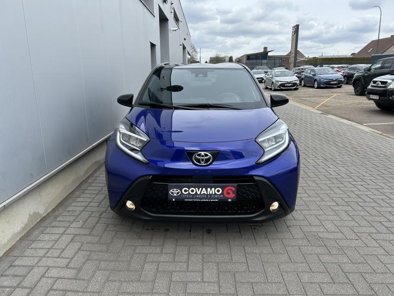 Toyota Aygo X pulse, 110 g/km, Blauw, 72 pk, Bedrijf