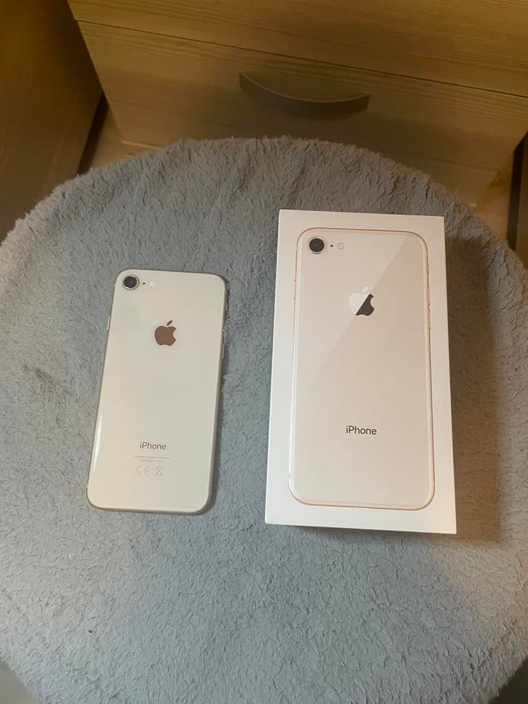 Iphone 8 256 gb in heel erg goede staat gold rose, Telecommunicatie, Zo goed als nieuw, Zonder abonnement, Goud, Ophalen