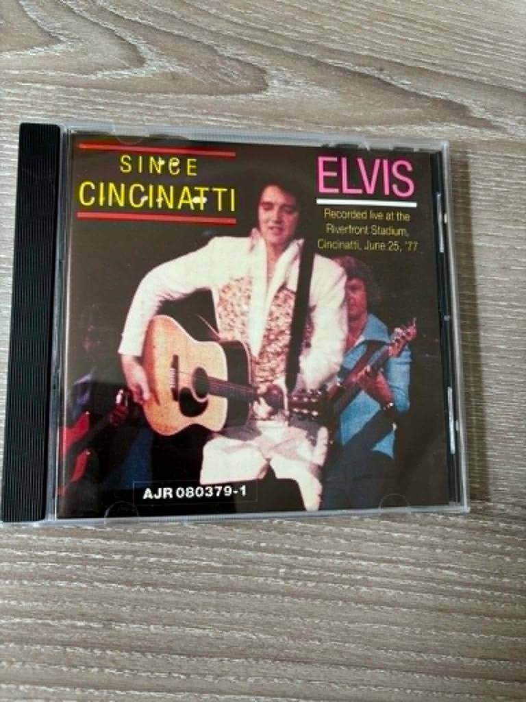 Elvis bootleg cd, Since Cincinatti. slechts 10 euro., Cd's en Dvd's, Cd's | Rock, Ophalen of Verzenden, Zo goed als nieuw, Rock-'n-roll