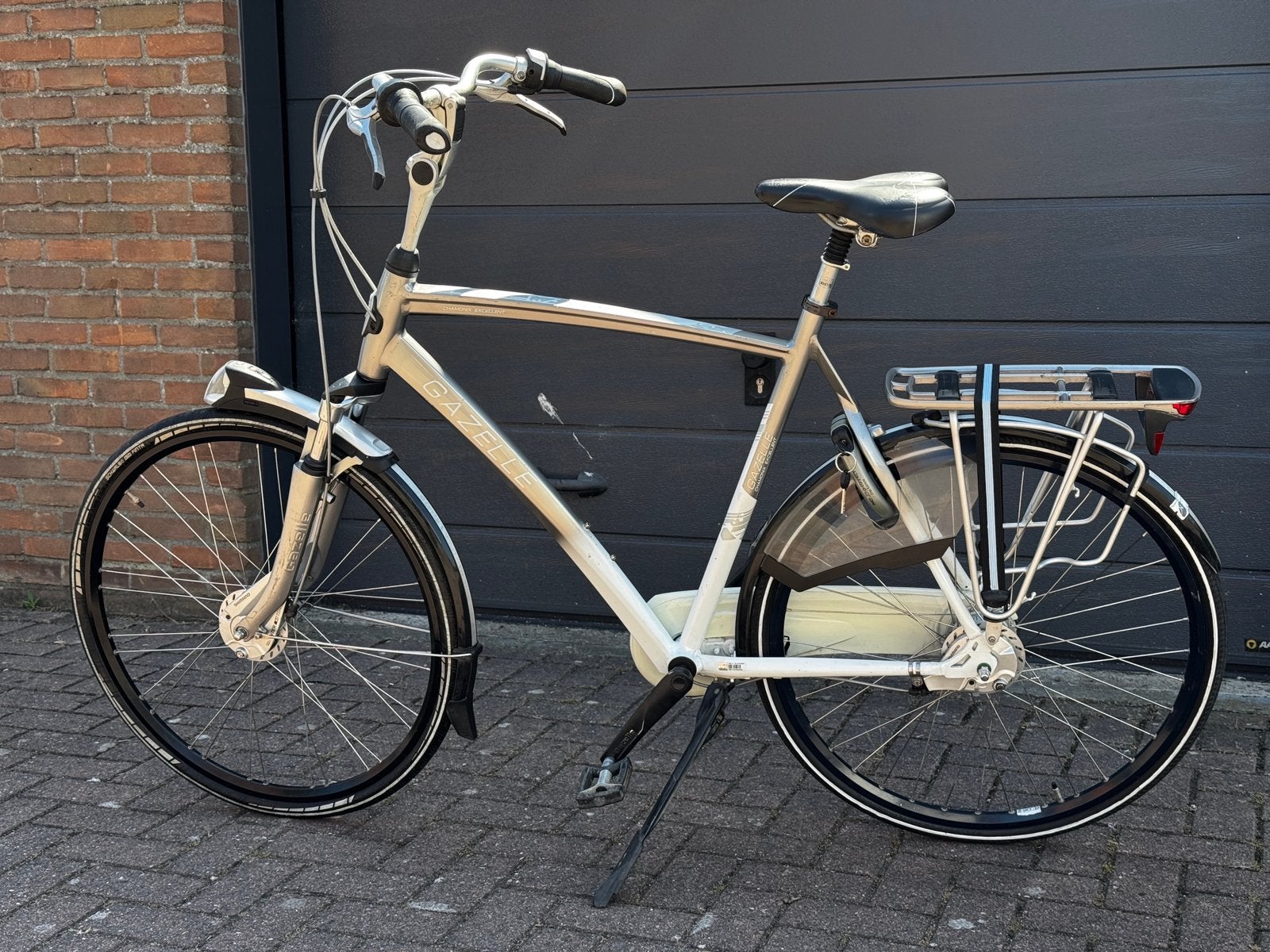 Gazelle herenfiets, kader 61, 8 versnellingen, Fietsen en Brommers, Fietsen | Heren | Herenfietsen, Ophalen, Gebruikt, Versnellingen