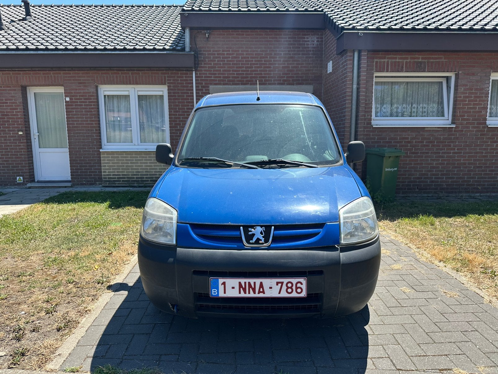 Peugeot partner 1.6hdi bj.2007 163.000km 1350 euro, Auto's, Peugeot, 4 deurs, Monovolume, Blauw, Particulier