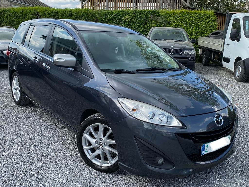 Mazda 5 1.6 CDVI euro5b 7 place, Autos, Argent ou Gris, 1586 cm³, Euro 6, Entreprise