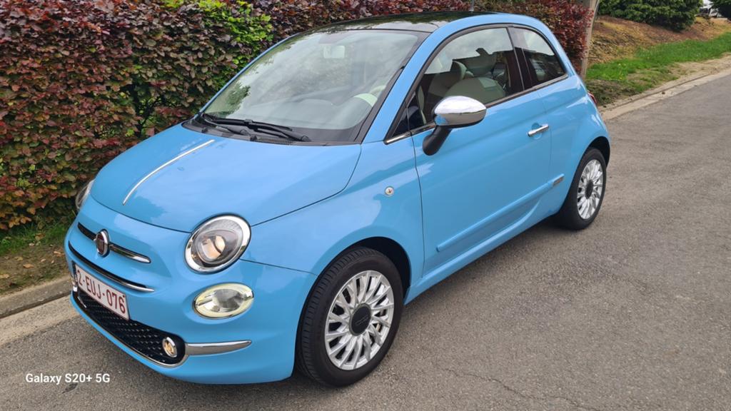 Fiat 500 1.2 Lounge, Autos, 1242 cm³, Achat, Euro 6, Boîte manuelle