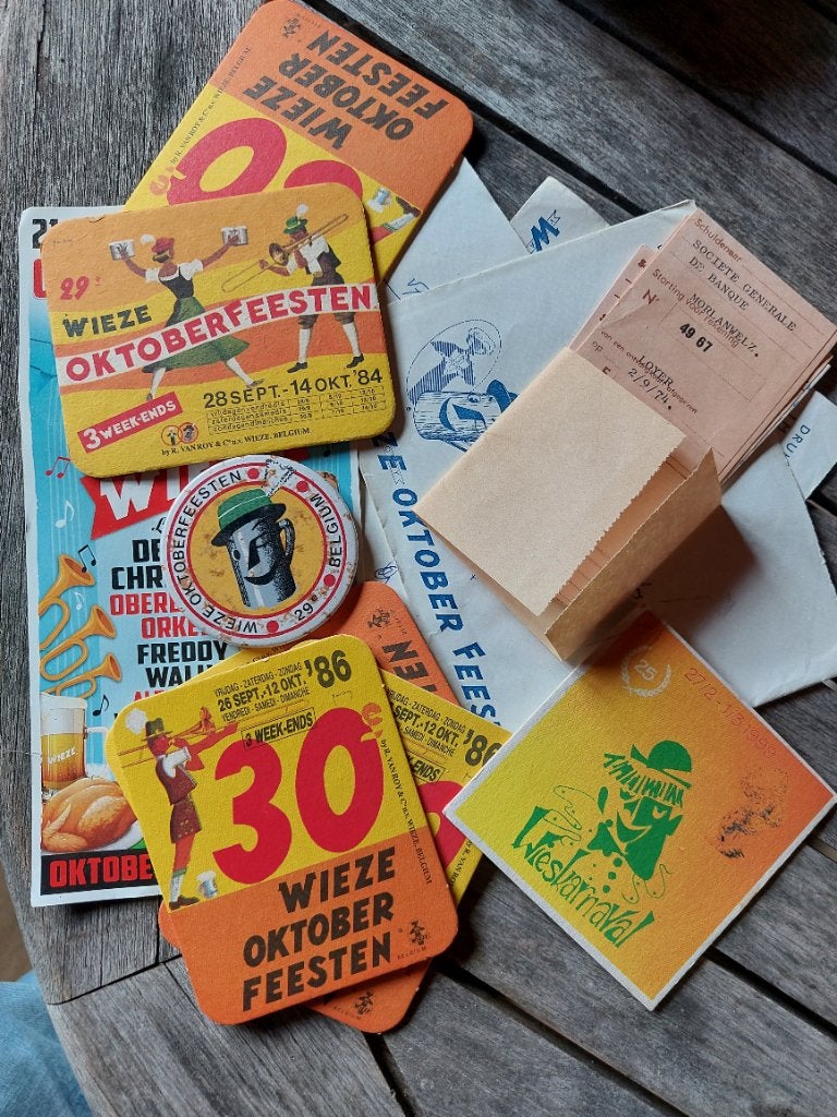 Lotje Wieze oktoberfeesten 5€, Enlèvement ou Envoi, Utilisé, Autres types, Autres marques