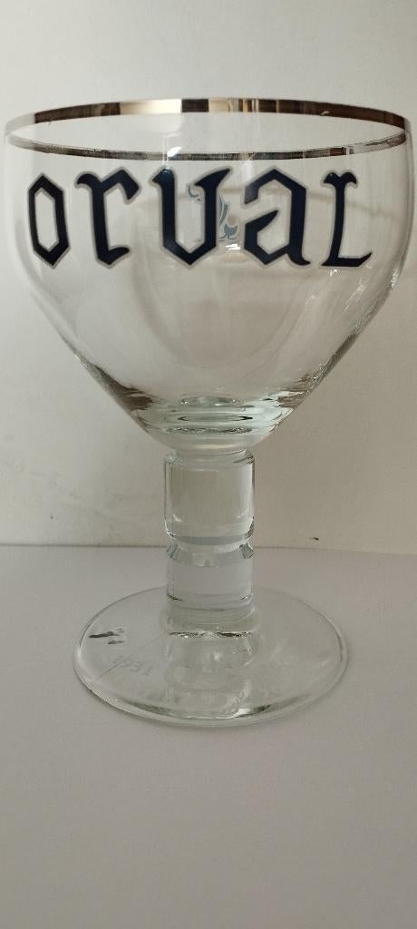 Verre Orval 75eme anniversaire, Collections, Enlèvement ou Envoi, Comme neuf, Verre ou Verres, Autres marques