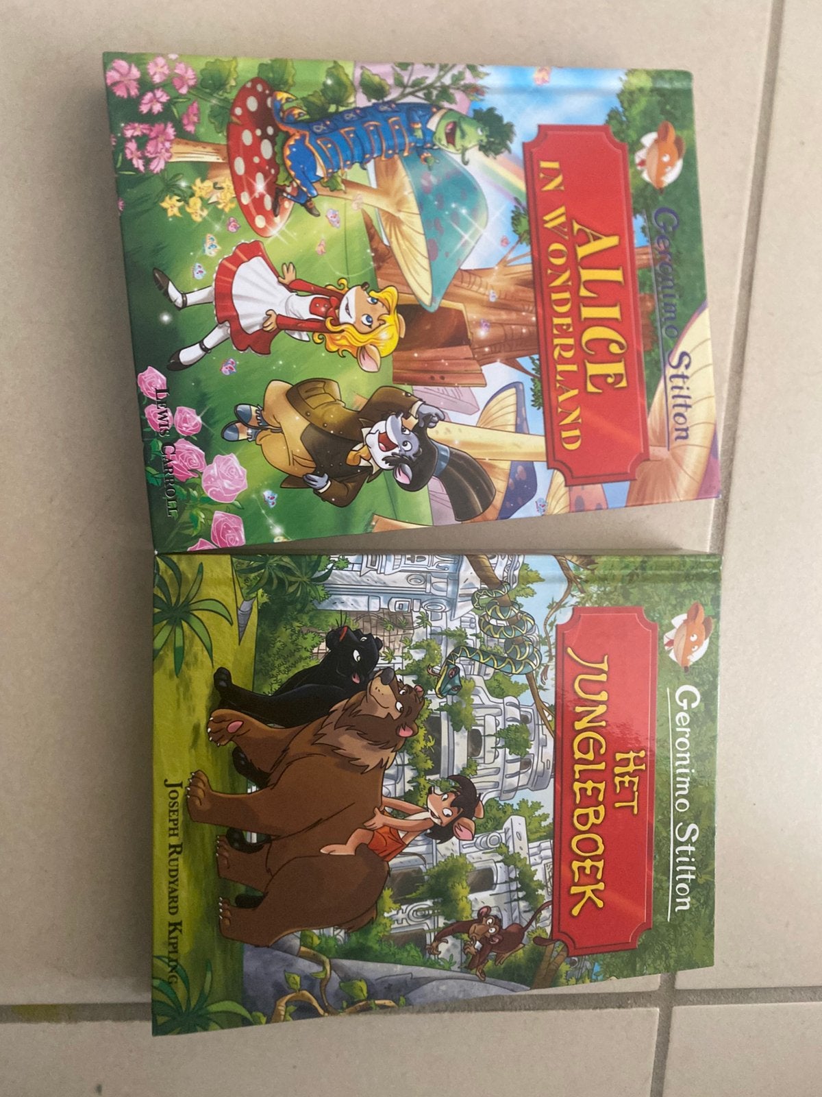 Boeken Geronimo Stilton, Livres, Livres pour enfants | Jeunesse | 10 à 12 ans, Enlèvement, Comme neuf, Fiction