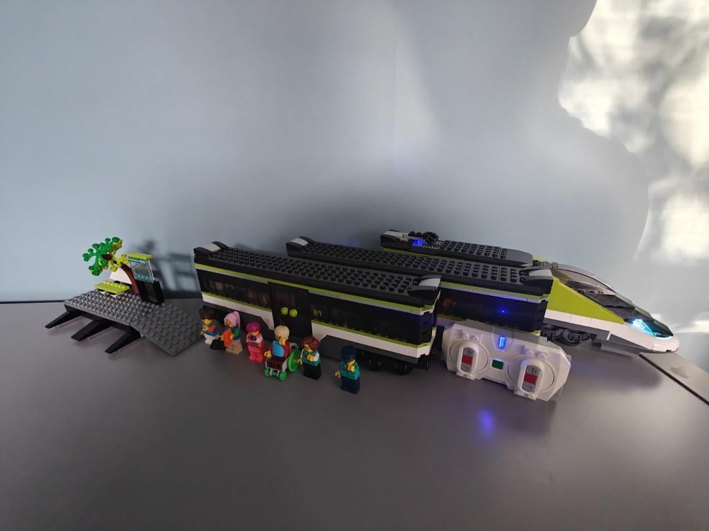Legoset trein nr 60377, Ophalen