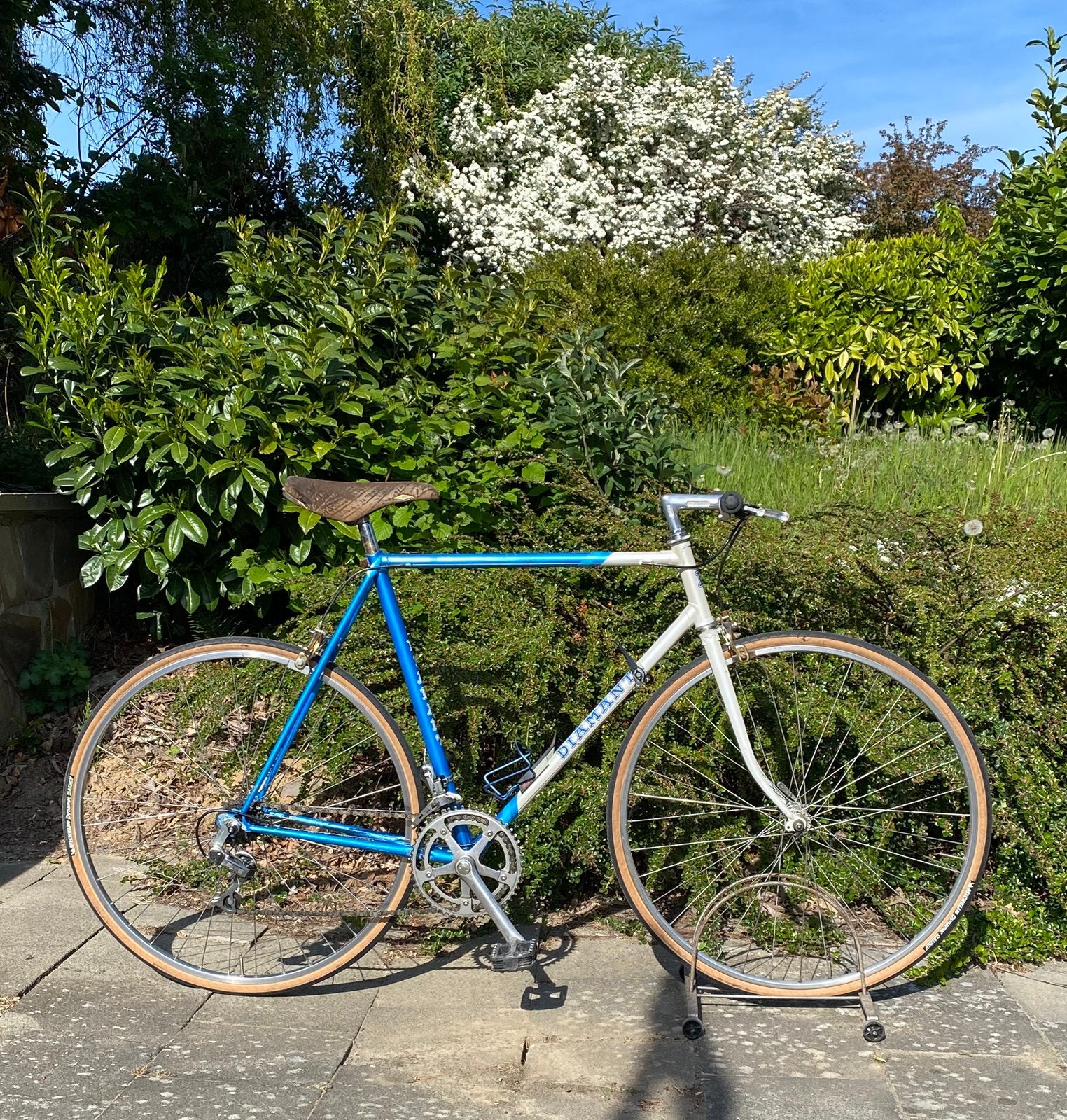 Retro koersfiets ombouw recht stuur, Fietsen en Brommers, Ophalen, Zo goed als nieuw, Versnellingen
