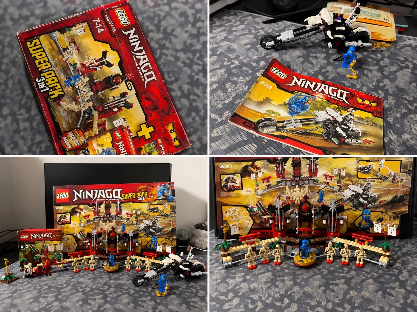 Lego ninjago 66383, Kinderen en Baby's, Ophalen, Lego, Zo goed als nieuw, Compleet