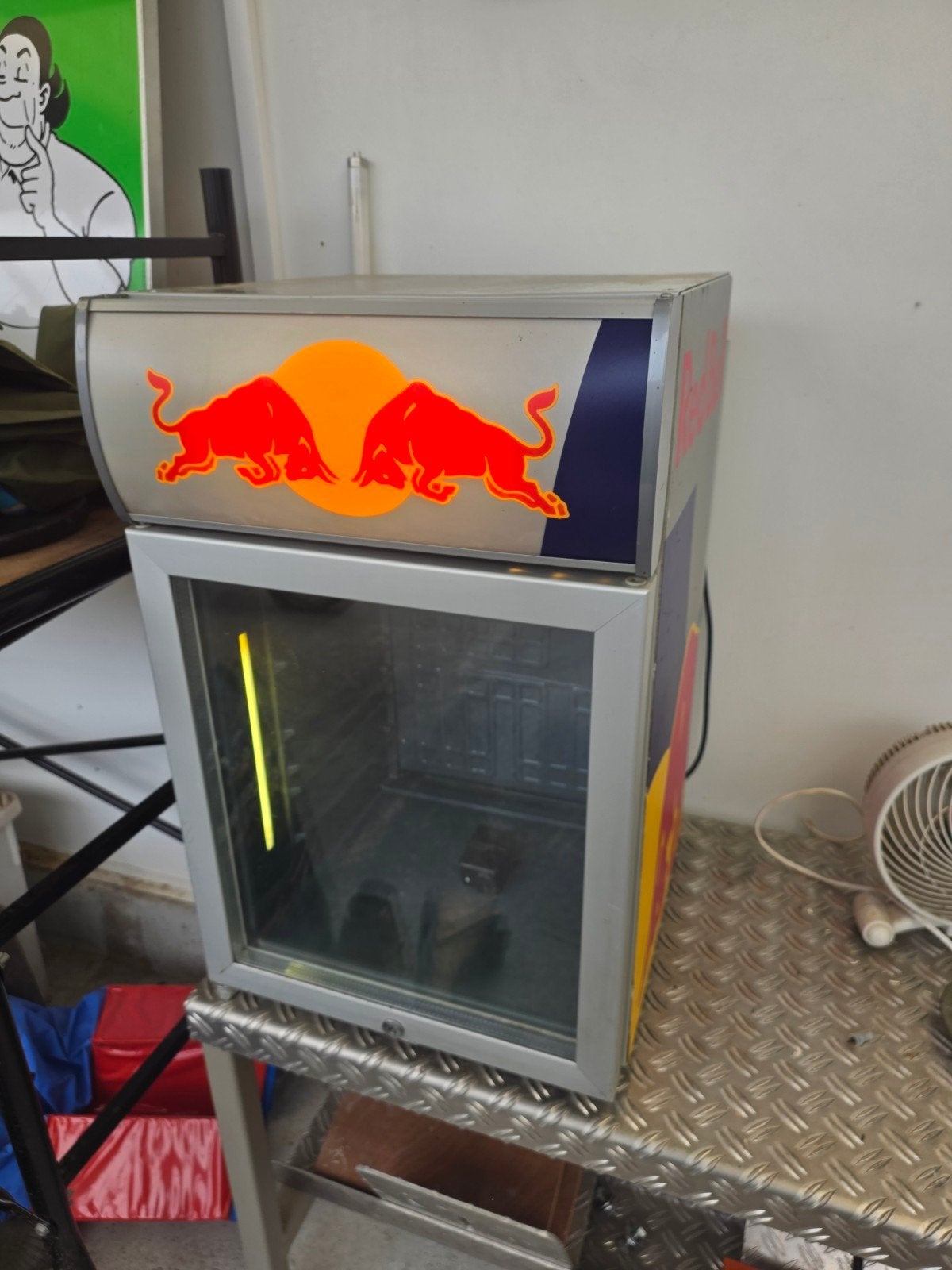 Red Bull ijskast, Ophalen, Gebruikt, Zonder vriesvak
