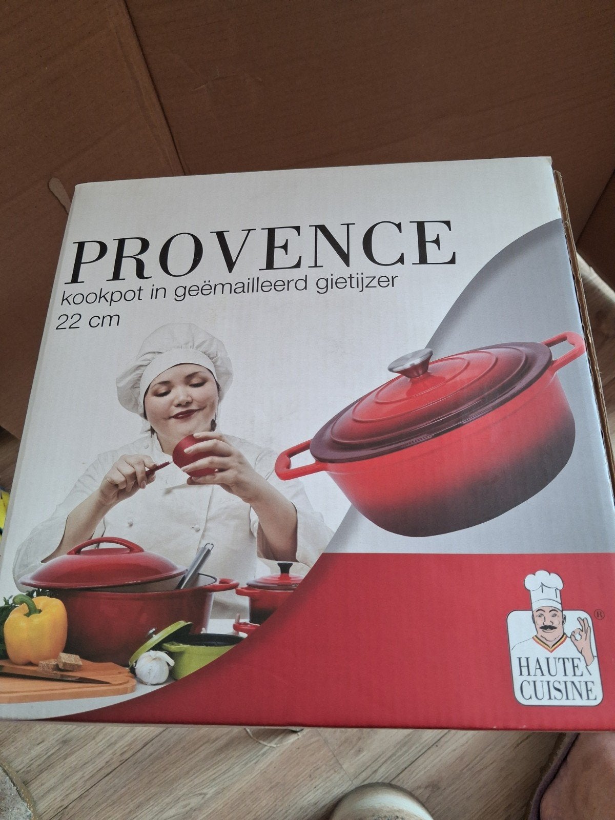 kookpot Haute cuisine gietijzer, Ophalen, Nieuw, Gietijzer, Braadpan