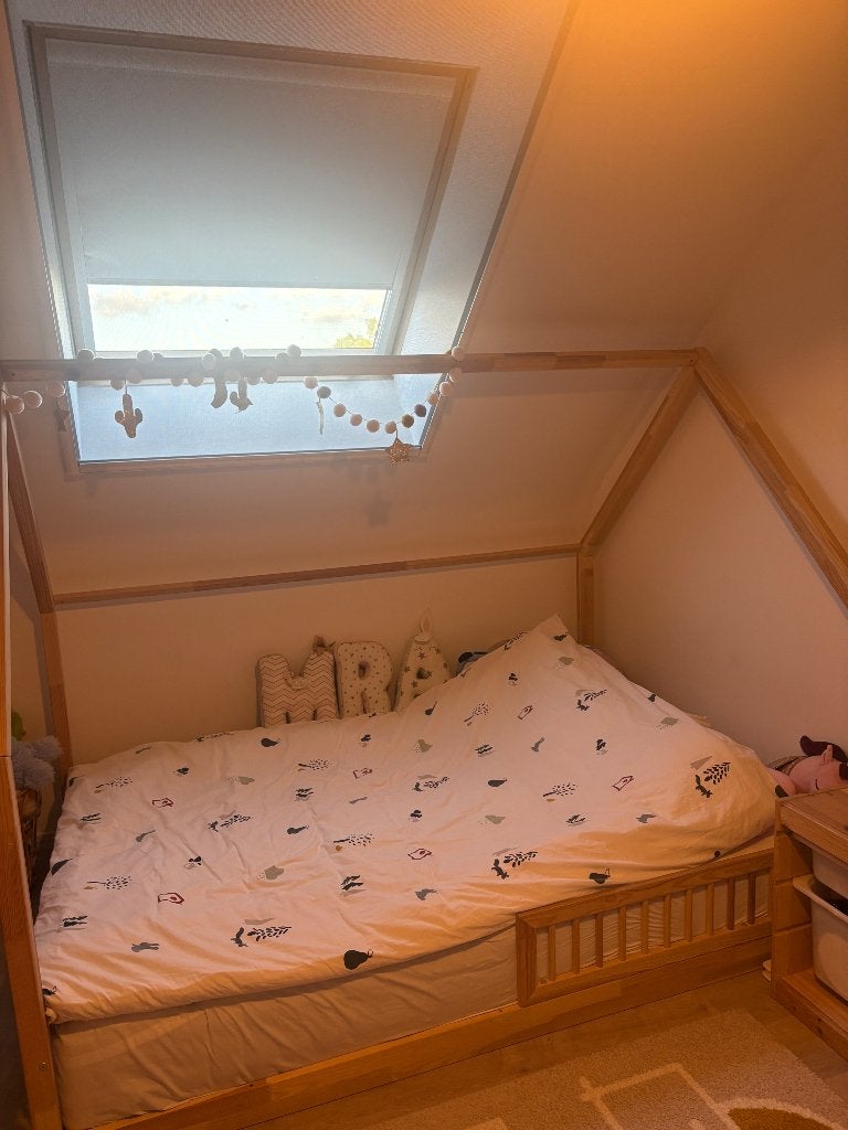 Kinderbed, Ophalen, Lattenbodem, 180 cm of meer, 100 cm of meer