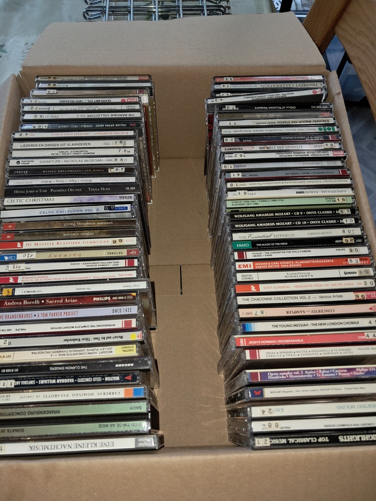 4 volle dozen cds. Lot cds, Cd's en Dvd's, Cd's | Verzamelalbums, Ophalen, Klassiek