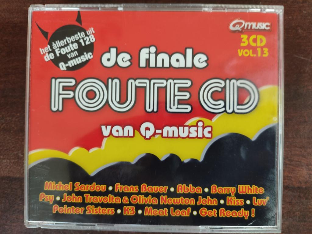 3-CD : DE FINALE FOUTE CD VAN Q-MUSIC VOL. 13, Ophalen of Verzenden, Zo goed als nieuw