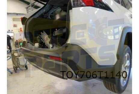 Toyota RAV4 (1/19-) achterbumper Origineel! (Zwart) (Bij PDC, Neuf, Arrière, -, Toyota