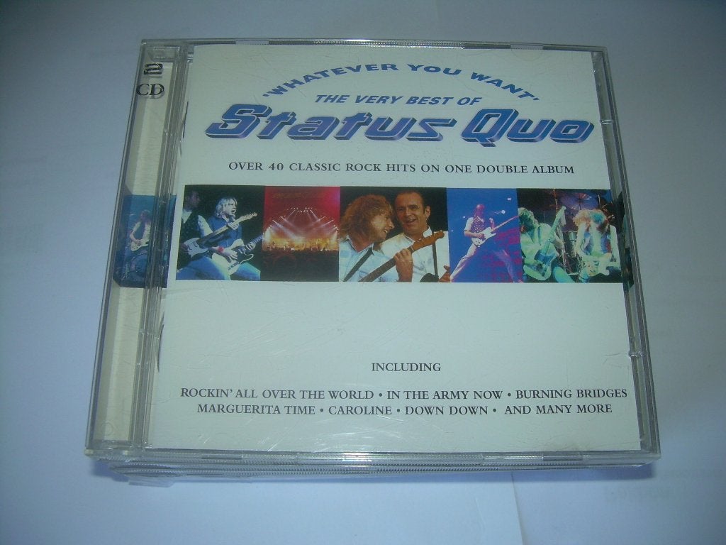 2 CD S - STATUS QUO - THE VERY BEST, Cd's en Dvd's, Pop, Ophalen of Verzenden, Zo goed als nieuw, Verzamelalbum
