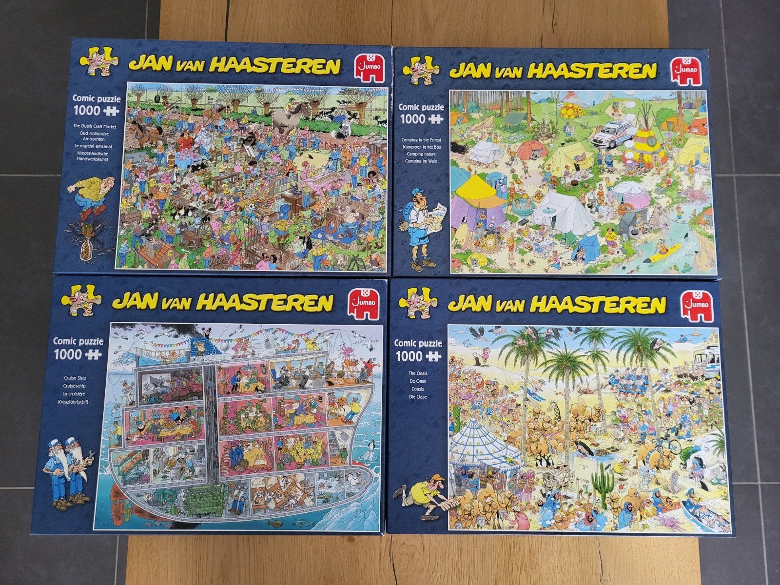 jan van haasteren 1000st 1500 st en 2000st, Ophalen