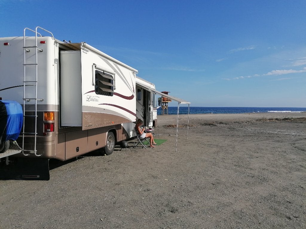 Amerikaanse Camper Ford Landau, Chemisch toilet, Standaard zit, Ringverwarming, Ford
