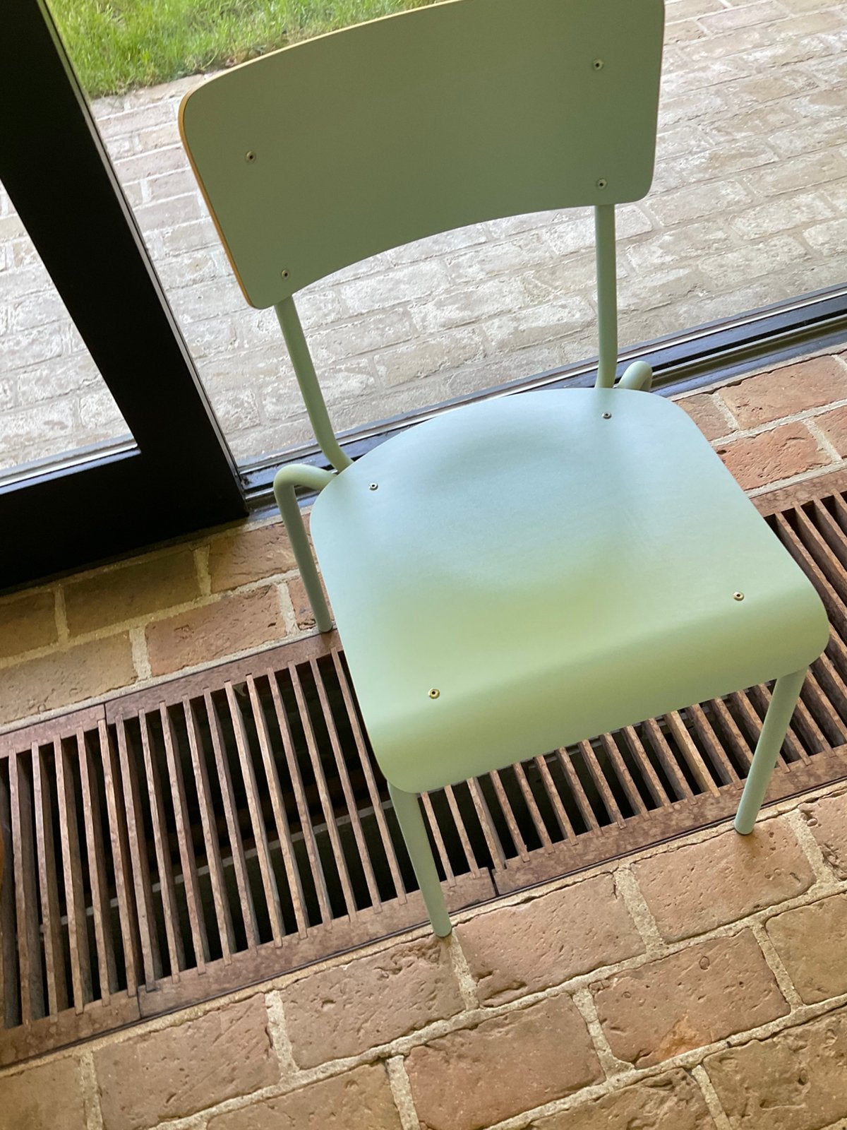 Stoel retrolook, Huis en Inrichting, Stoelen, Ophalen, Zo goed als nieuw