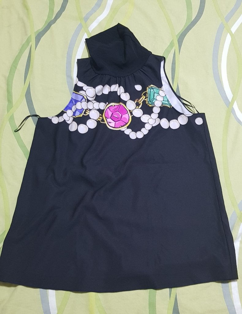 Top sans manche Boutique Moschino, Kleding | Dames, Autre, Zwart, Zo goed als nieuw, Zonder mouw