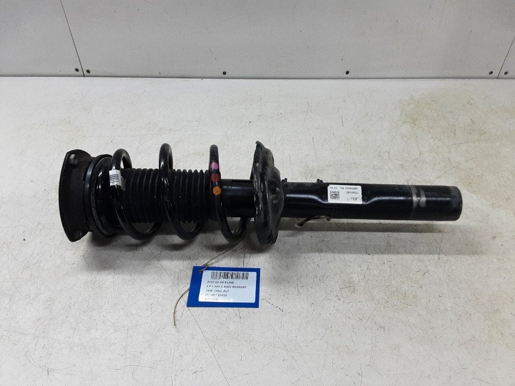 AMORTISSEUR OU ABSORBEUR DE CHOC AVANT GAUCHE (5QF413031CJ), Utilisé, Audi