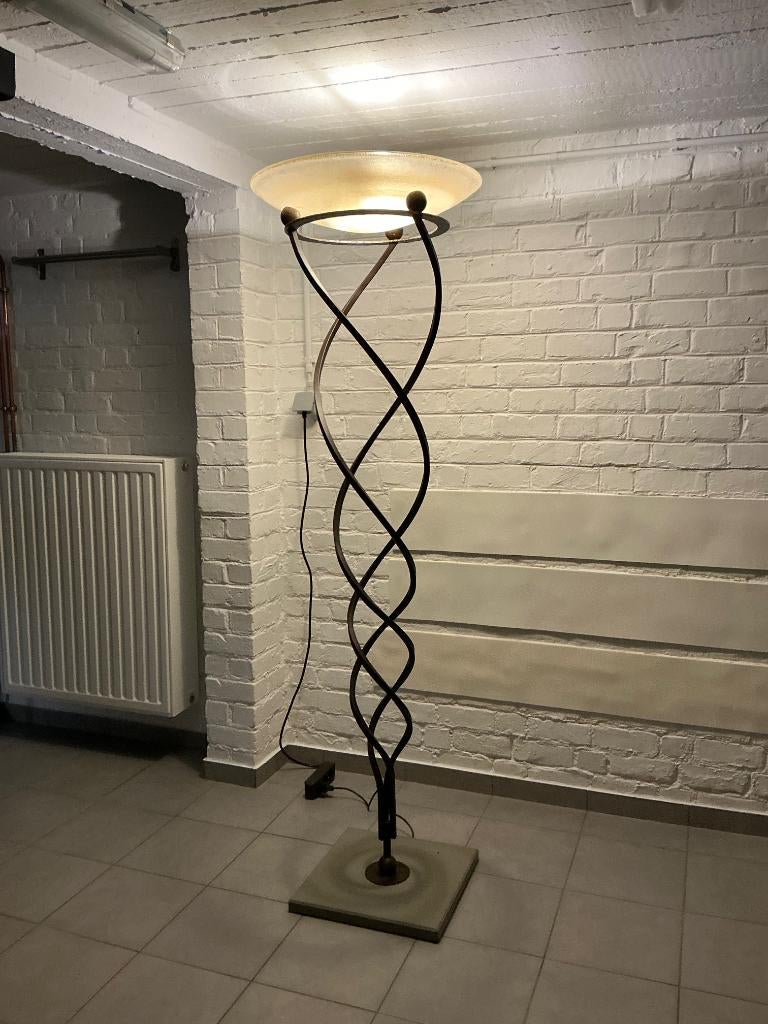 lampadaire Terzani design de JF Crochet modèle Antinea, Ophalen, Gebruikt, Glas