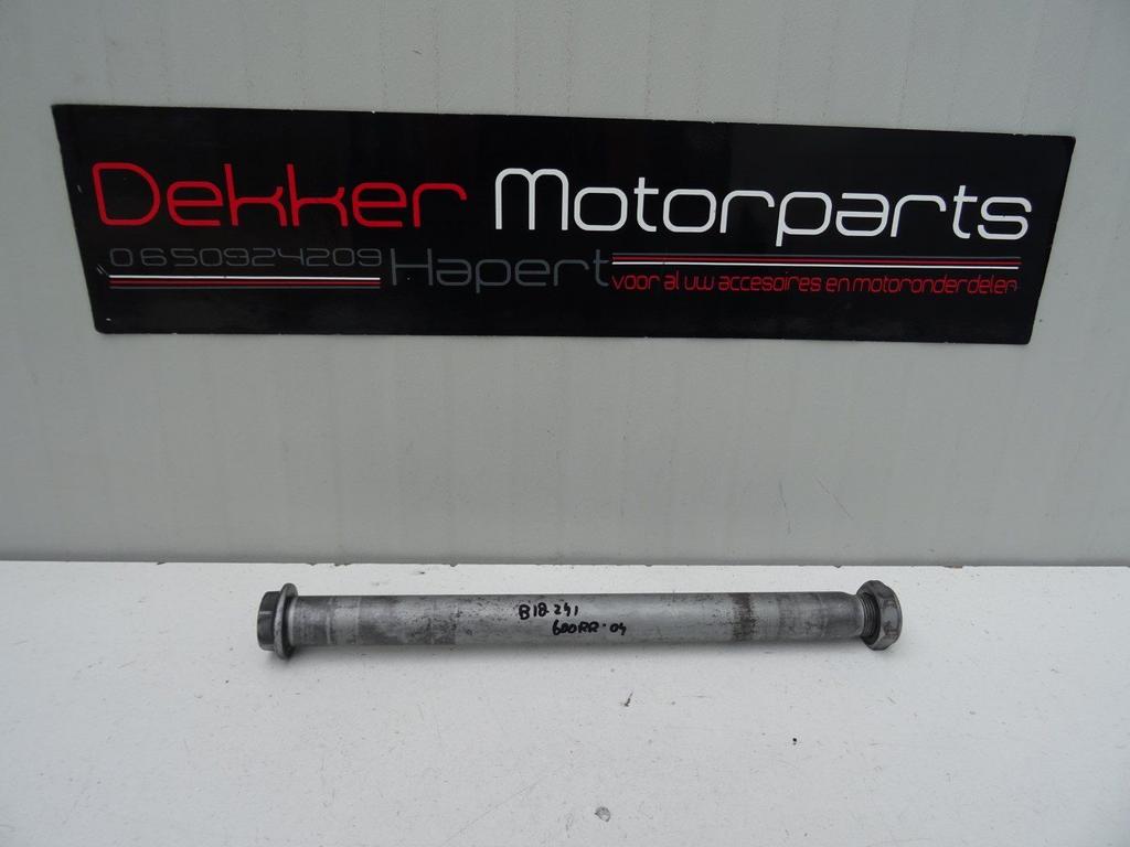 Complete Achter As + Moer Honda CBR600RR 2003-2004 PC37, -, Utilisé, -, -