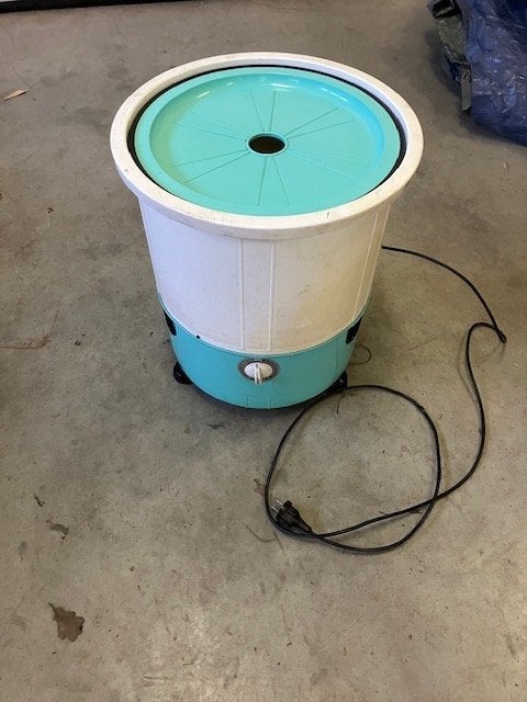 Mini wastrommel, Minder dan 4 kg, Ophalen, Gebruikt, Bovenlader