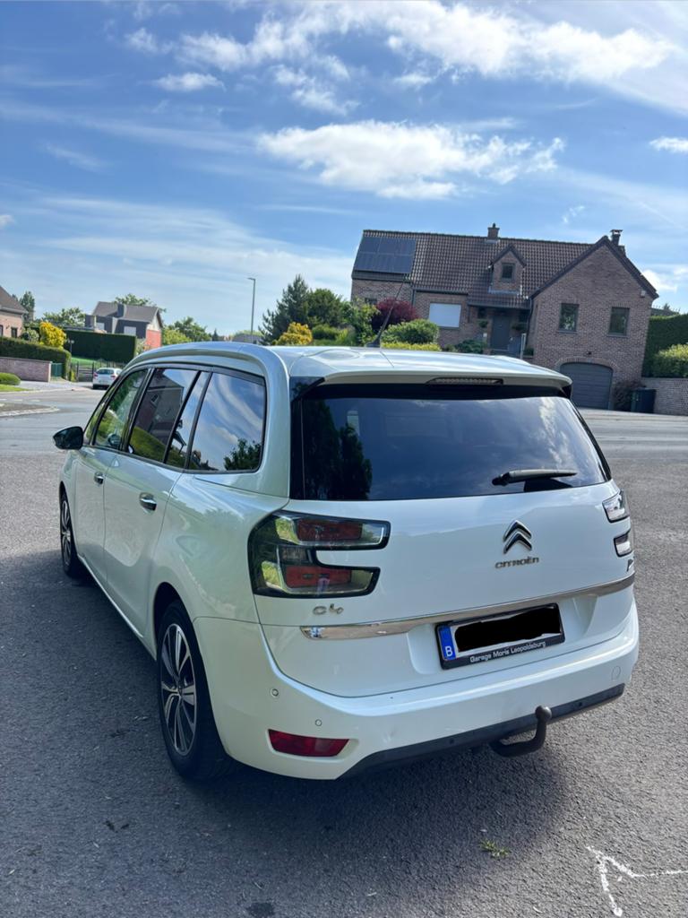 Citroën C4 Grand Picasso 2.OHDI 7 places, Auto's, Citroën, 1998 cc, Monovolume, 4 cilinders, Leder