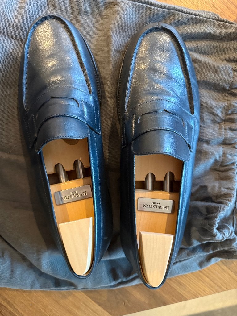 Weston schoenen en schoenen nikkelwaarde 890 euro, Kleding | Heren, Schoenen, Ophalen, Blauw, Weston, Zo goed als nieuw