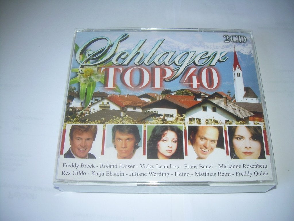 2 CD BOX - SCHLAGER TOP 40, Cd's en Dvd's, Cd's | Schlagers, Schlager, Ophalen of Verzenden, Zo goed als nieuw, Verzamelalbum