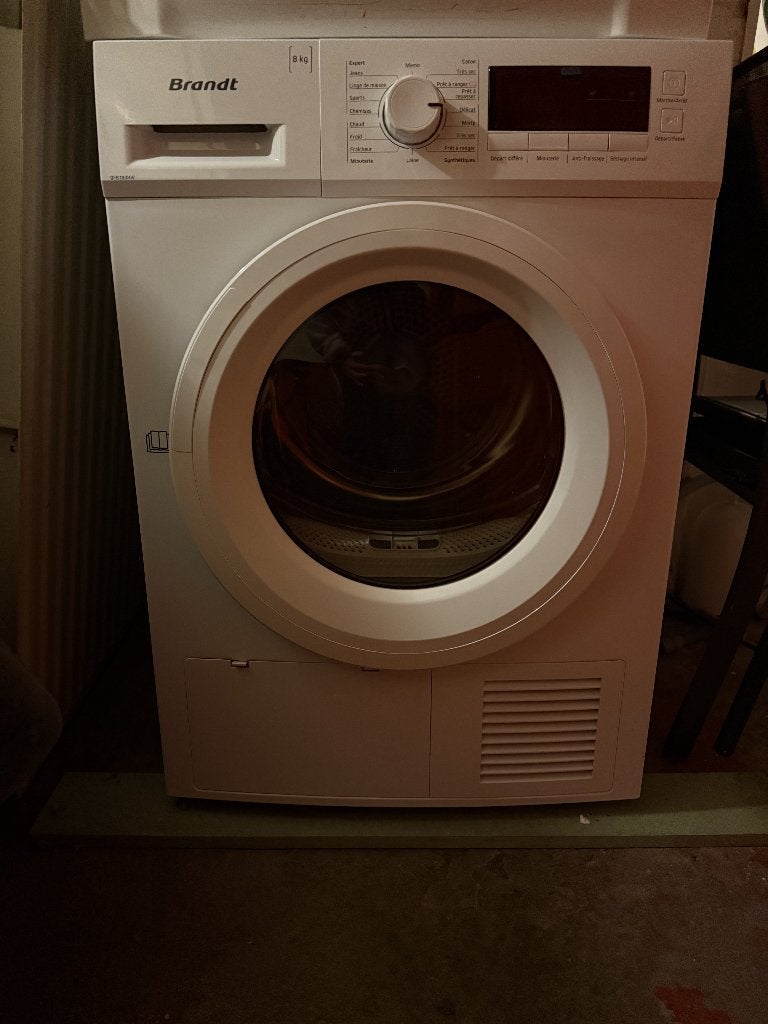 Sèche-linge BRANDT (8 kg) – État Neuf, Ophalen, Minder dan 85 cm, 8 tot 10 kg, Zo goed als nieuw