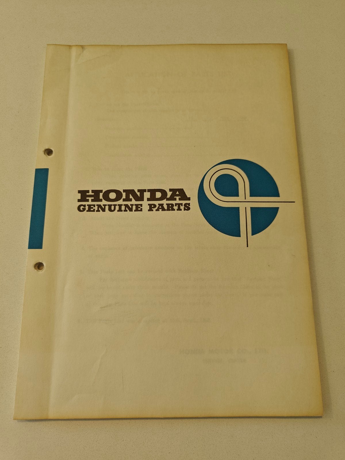 Werkplaats handboek Honda PC50, Enlèvement ou Envoi, Comme neuf, Honda
