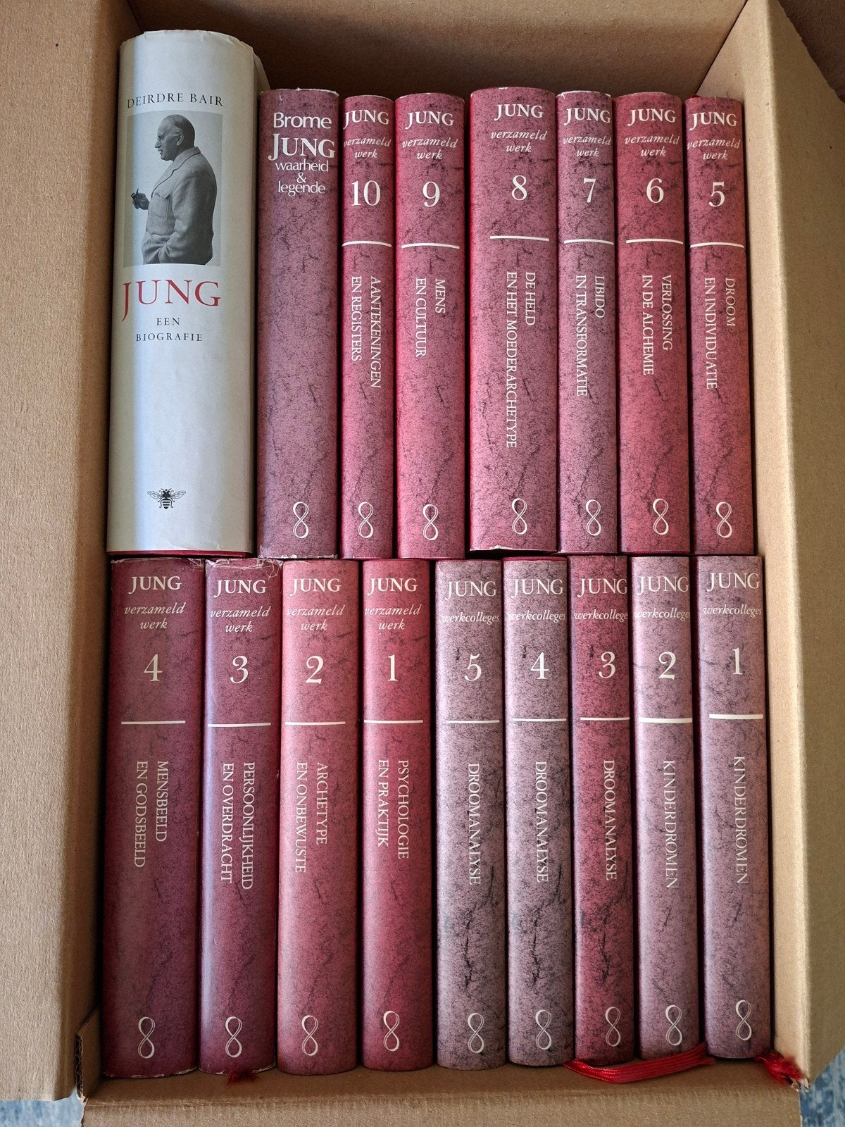 Boeken filosofie van Jung, Ophalen, Zo goed als nieuw, Complete serie