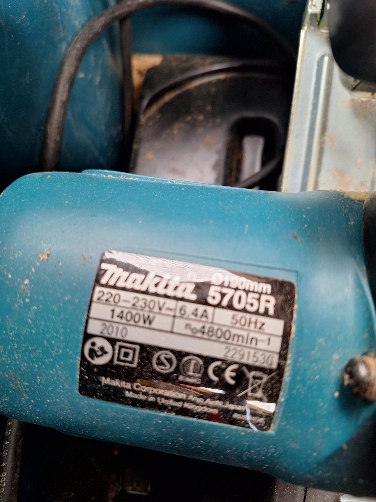 cirkelzaag Makita, Doe-het-zelf en Bouw, Gereedschap | Zaagmachines, Ophalen, Gebruikt, Cirkelzaag, Makita
