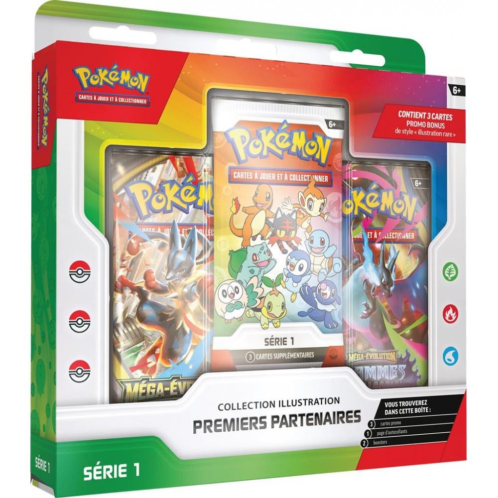 Pokemon Coffret Collection Illustration Premiers Partenaires, Hobby & Loisirs créatifs, Jeux de cartes à collectionner | Pokémon
